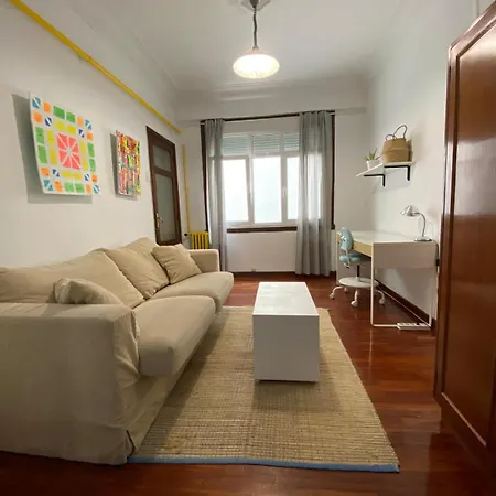 Alloggio in famiglia Habitación Céntrica Con Sala La Coruña